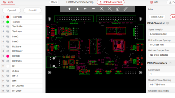 Online Gerber Viewer