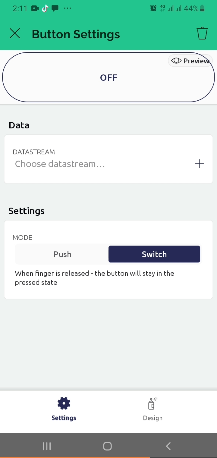 Mobile Dashboard in Blynk IO with ESP32 13