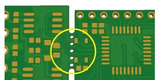 pcb stamp hole