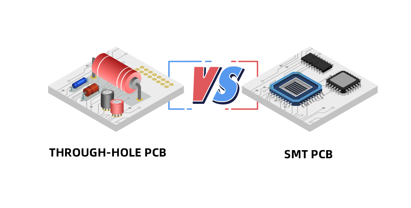 THT board vs SMT board